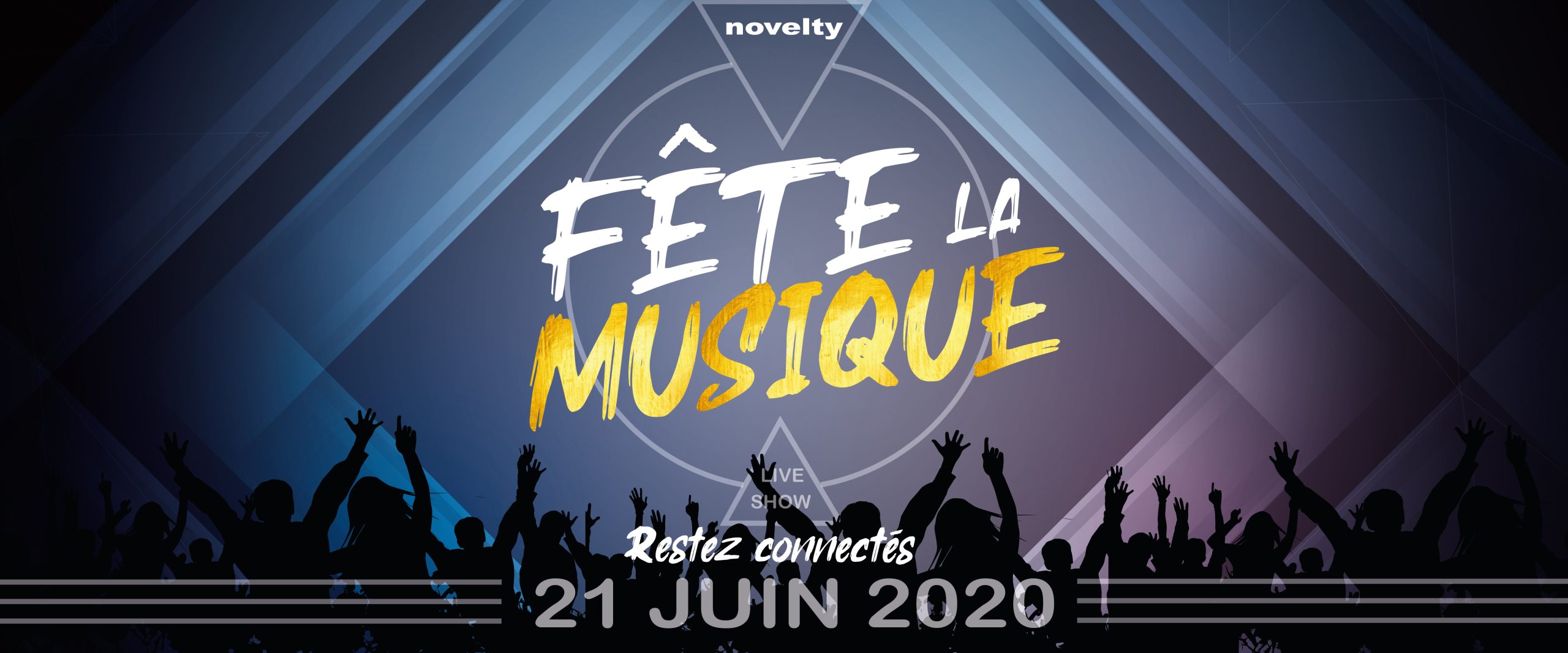 Alternative text - SAVE THE DATE | NOVELTY Fête la musique